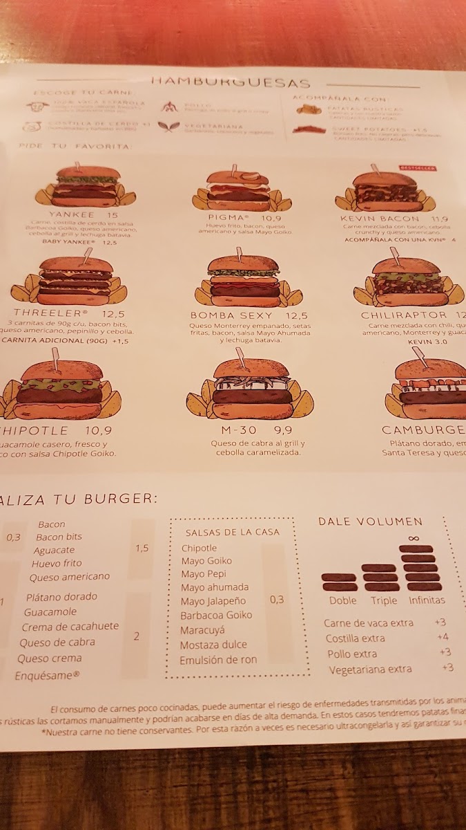 Menu Hamburgueseria Goiko-10